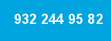932 244 95 82 932 244 95 82